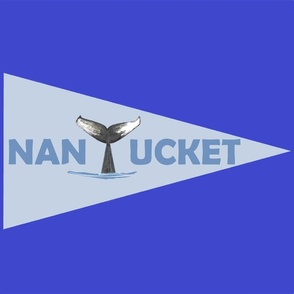 Nantucket pennant 18x18