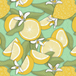 2019 LEMONS PATTERN GREEN 16