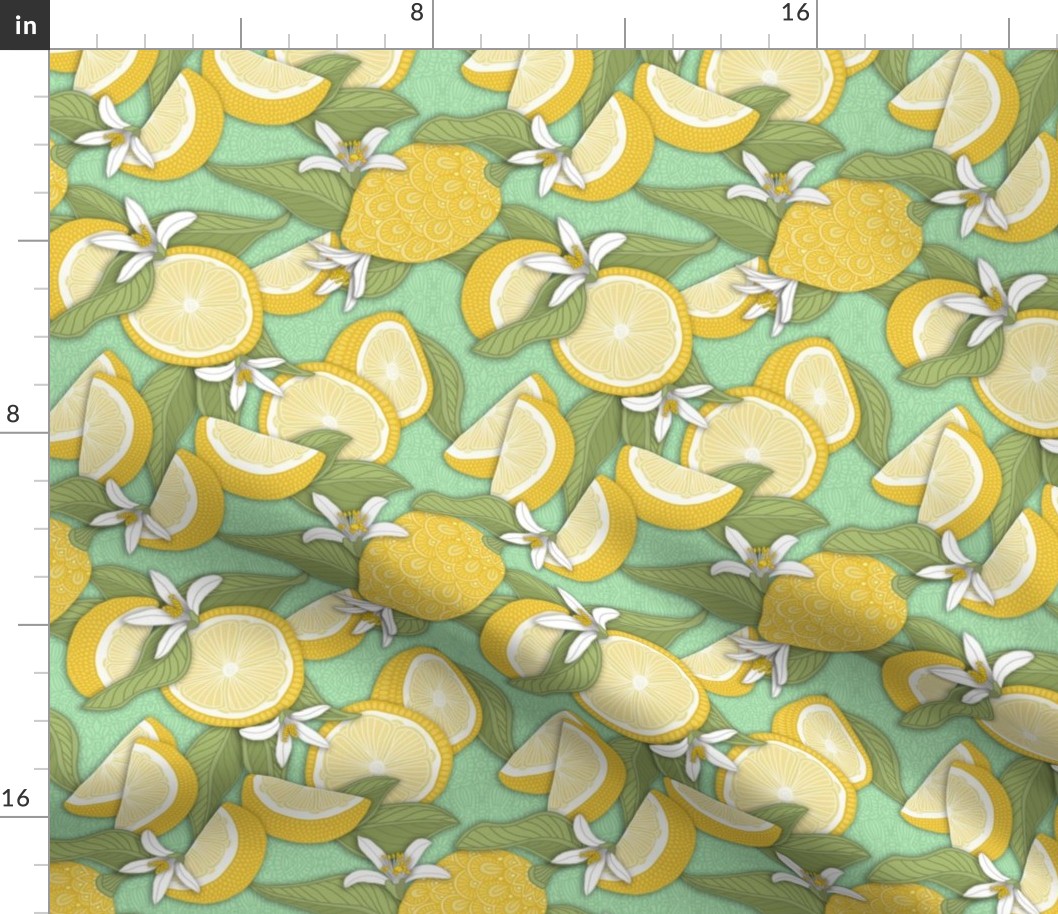 2019 LEMONS PATTERN GREEN 8