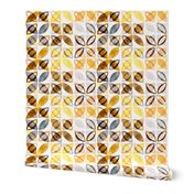 70's Watercolor Pattern - Neutral - Small Version 