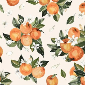 Orange Blossoms // Cream