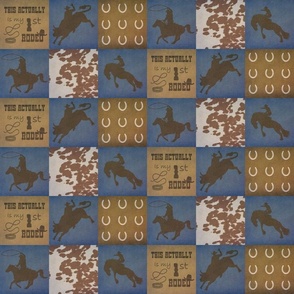 Rodeo Baby Quilt 3 Inch