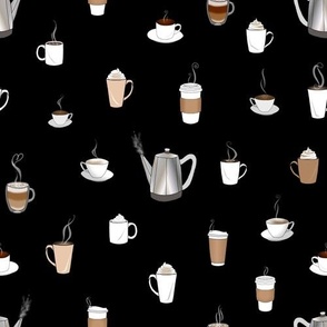 Cottagecore Peens Pattern Coffee Mugs