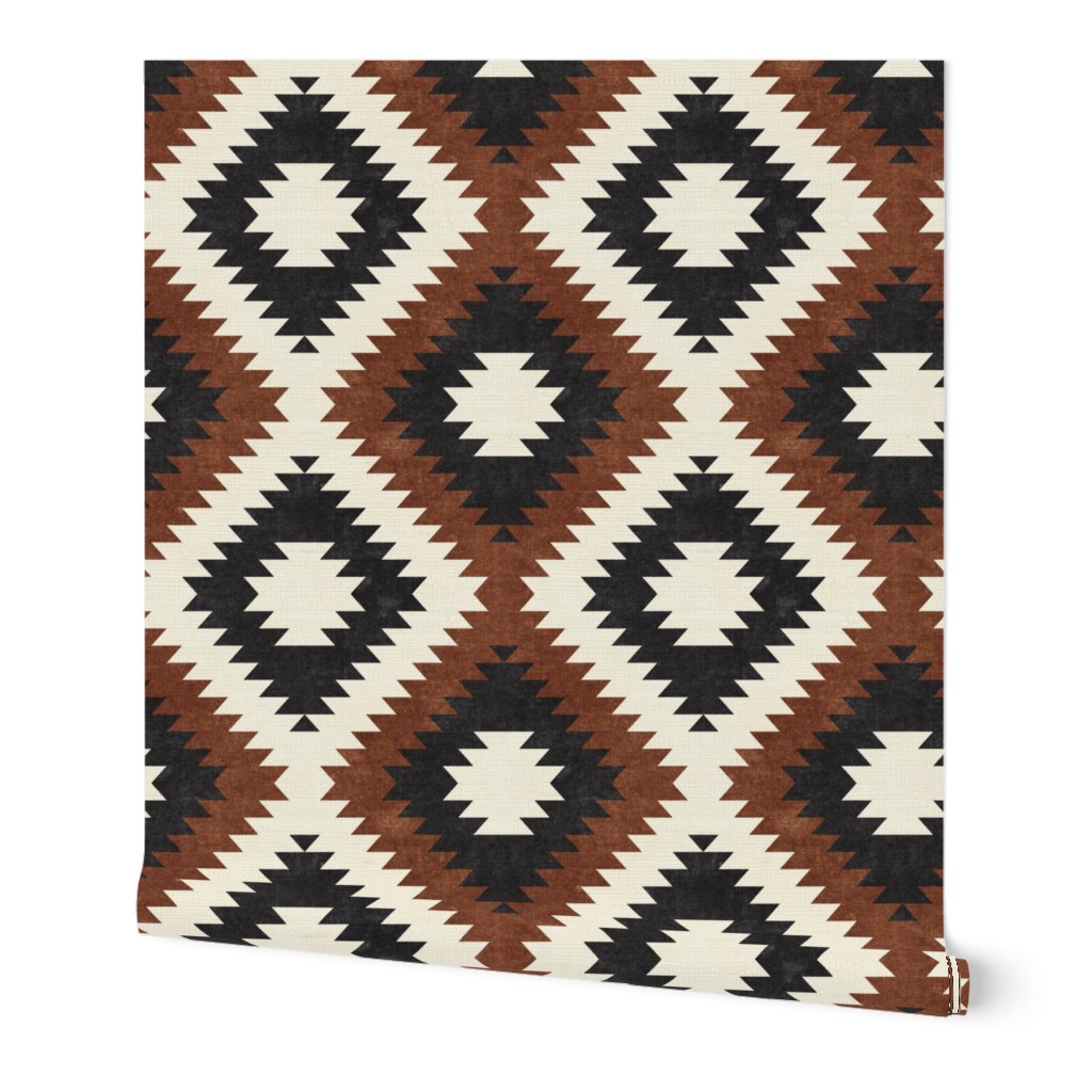 aztec neutrals - inkwell & brandywine - home decor - LAD19