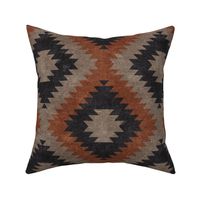 aztec neutrals - inkwell & taupe - home decor - LAD19