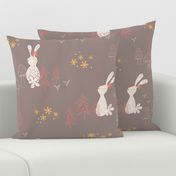 Woodland Whimsey - Dark Gray