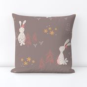 Woodland Whimsey - Dark Gray