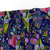 Jewel Tone 70s Bohea Floral