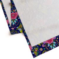 Jewel Tone 70s Bohea Floral