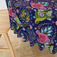 Jewel Tone 70s Bohea Floral