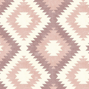 aztec neutrals - rose and mauve - home decor - LAD19