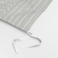arrow stripes - cream on dark olive - mud cloth modern trendy farmhouse - LAD19