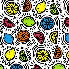 Pop Citrus - Inspired by Keith Haring