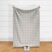 1.5" Warm Gray Gingham: Warm Grey Gingham Check , Medium  Check, Buffalo Plaid 