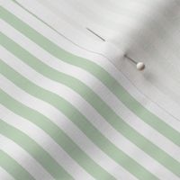 Spring Green and White Stripe