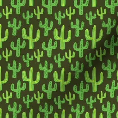 Small Dark Green Cactus