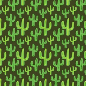 Small Dark Green Cactus