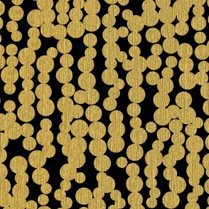 BEAD THE MESS - GOLD EFFECT ON BLACK
