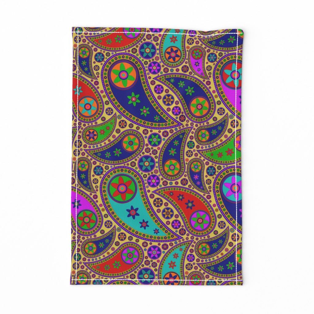 Hippie Paisley - Colorful