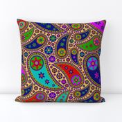 Hippie Paisley - Colorful