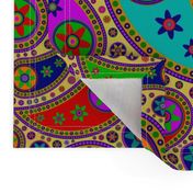 Hippie Paisley - Colorful