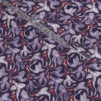 Dragon fire dark purple -  super small