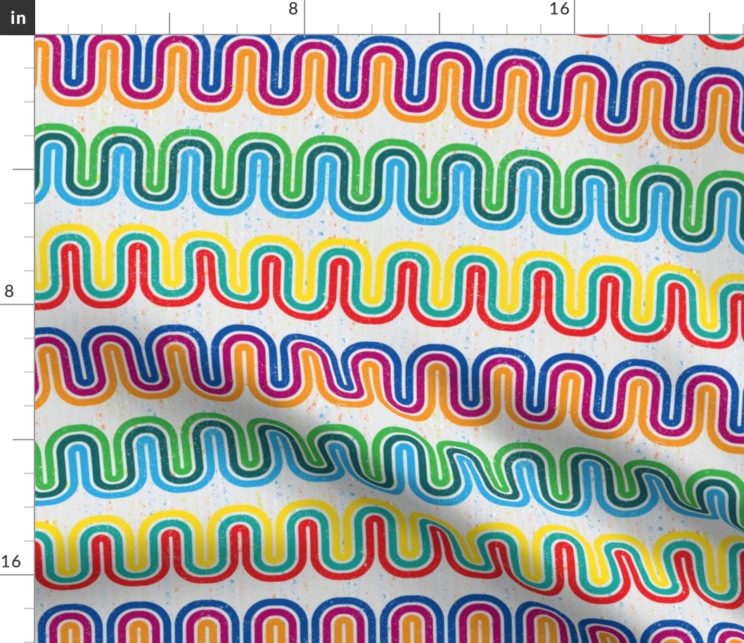 1970s Rainbow Icing 4 by ArtfulFreddy