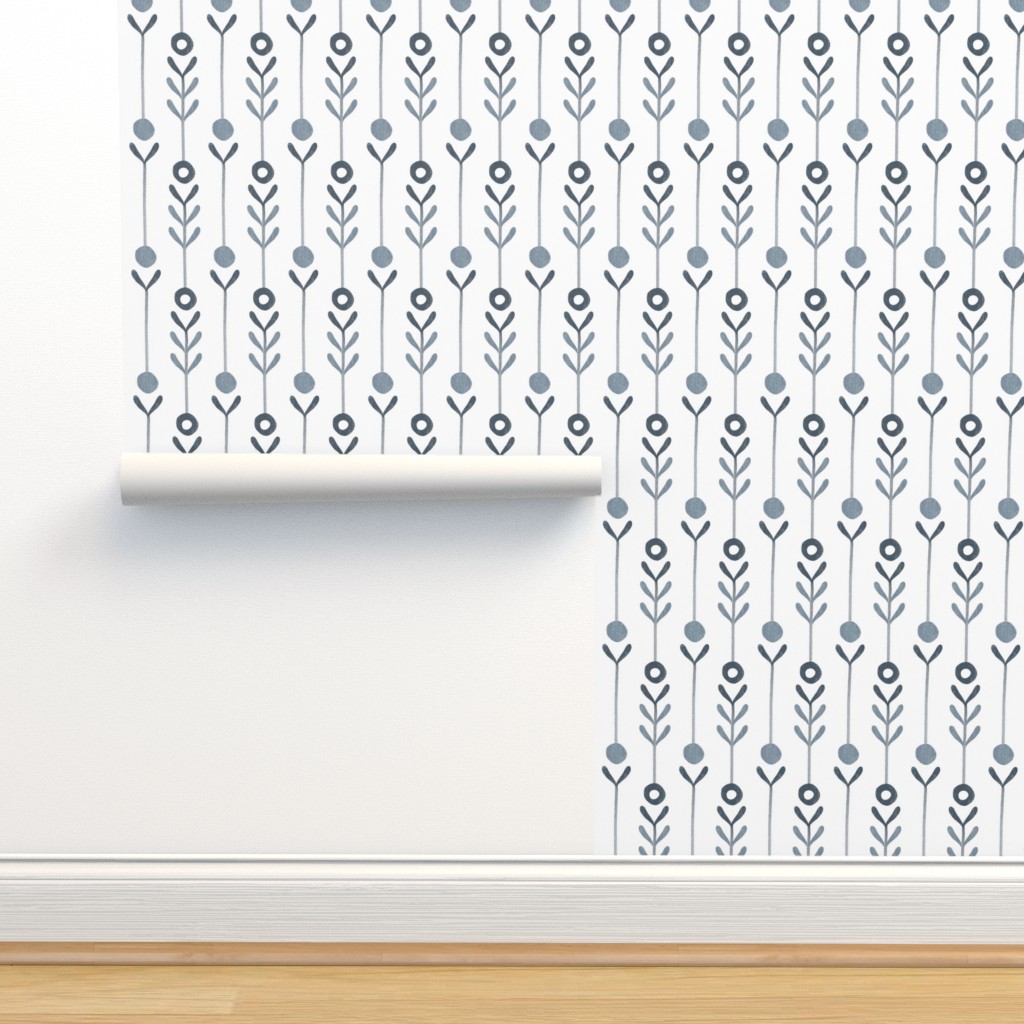 modern farmhouse white background Wallpaper | Spoonflower