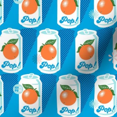 Orange Pop!* (Maxi Sky) || soda cans