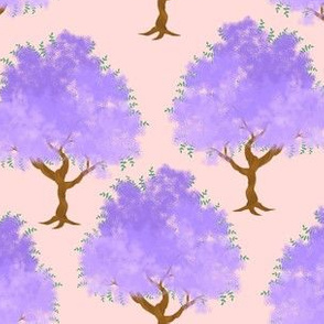 Jacaranda Trees (large scale)