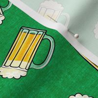 Mug of beer - green - LAD19