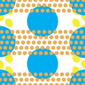 Oranges, Lemons, and Blue Dots