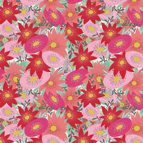 winter flora pattern 