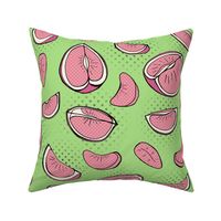 Pop Art Citrus Pink & Green