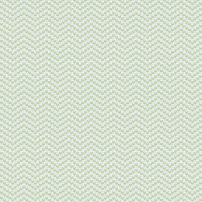 knit chevron light green (small scale)