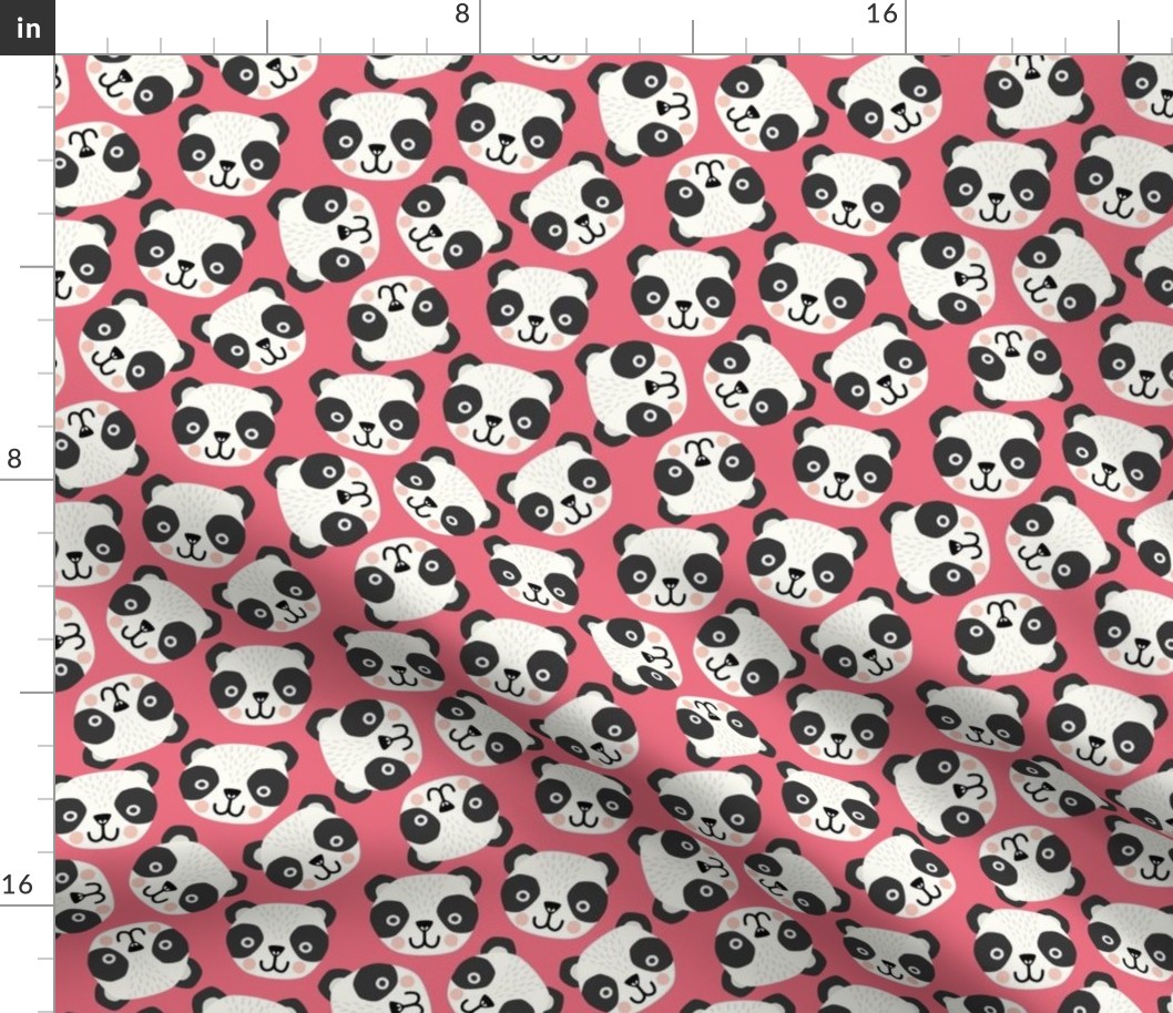 scandi pandas on pink