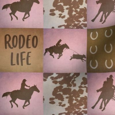  Rodeo Life Girl 3 Inch