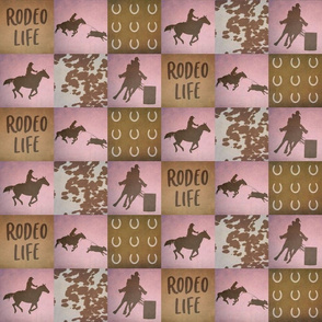  Rodeo Life Girl 3 Inch