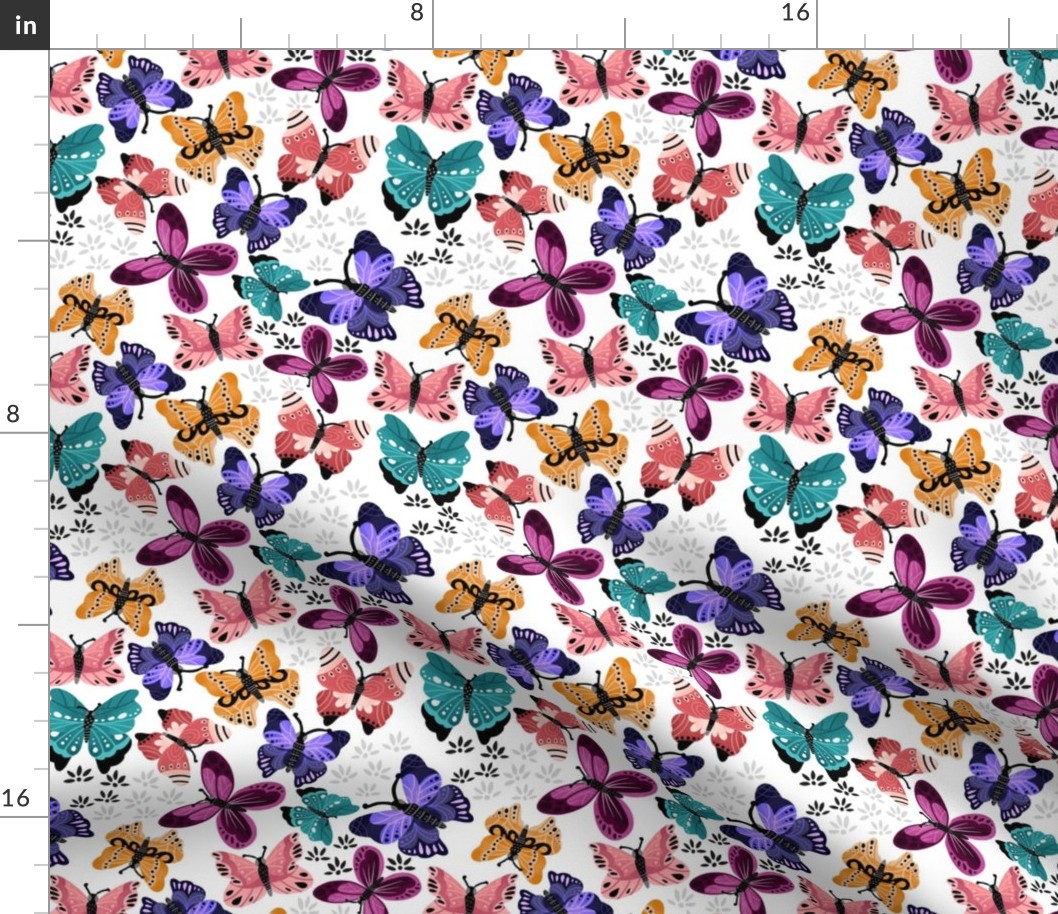 Colorful Butterflies V3