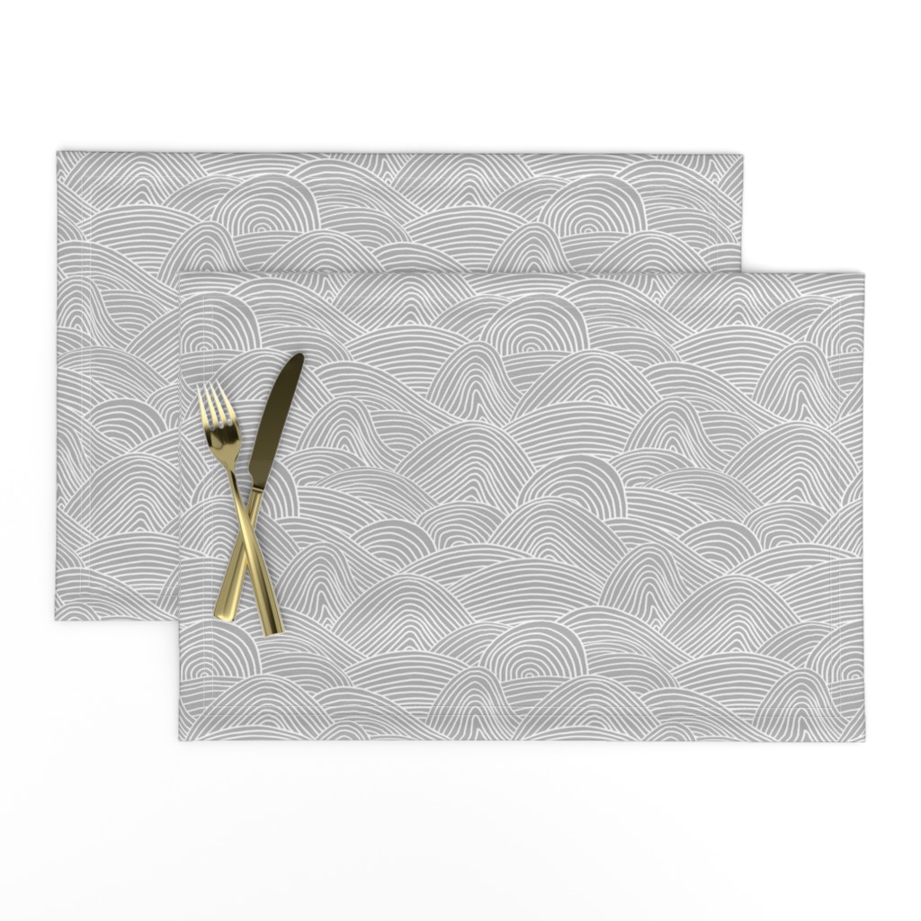 Ocean waves and surf vibes abstract salty water minimal Scandinavian style stripes soft gray