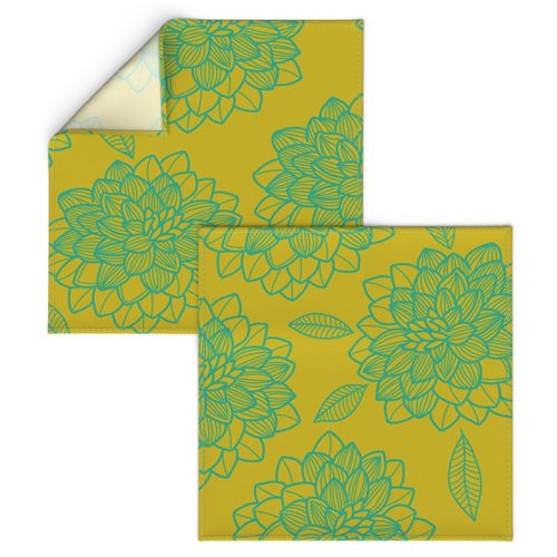 Retro Collection Floral Yellow