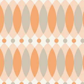 Little Drummer Girl apricot grey by Pippa Shaw