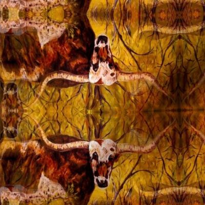 longhorn_in_mesquite_fabric