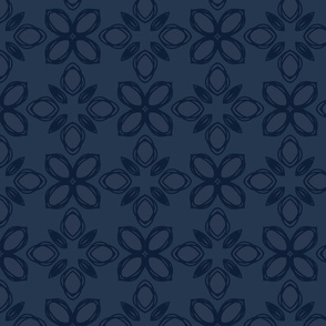 Scribbled Floral-Shibori Palette