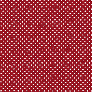 A Little Dotty: Ruby Red & White Dots