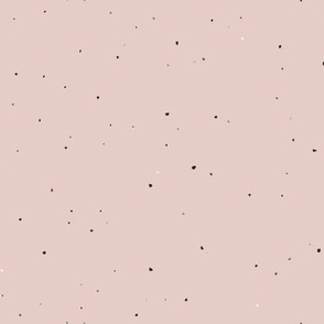 Speckled Clay // Peach Blush Pink