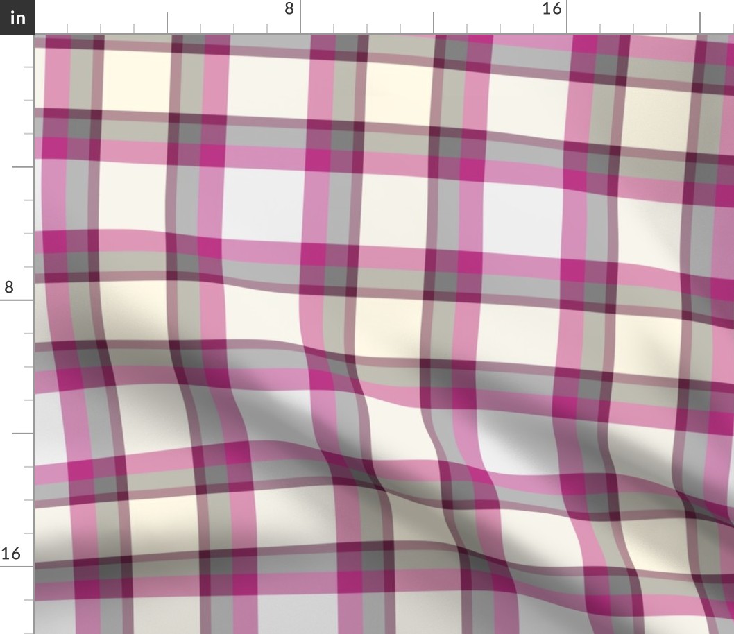 Mod Mixed Berry Plaid  Large   