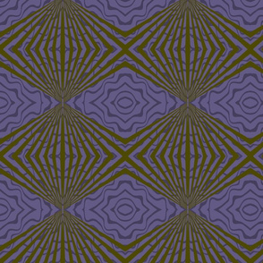 Purple Deco Swirl