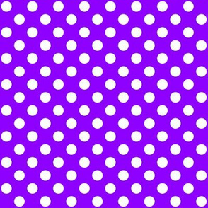 Purple_8E00FF+Polka white dots