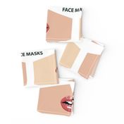 Lipstick shades Face Masks on natural skin tones